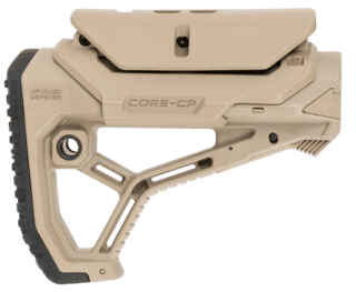 FAB Defense GL-CORE CP AR-15 Buttstock For Mil-Spec and Commercial Tubes in FDE